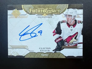 2018 Ultimate Collection Clayton Keller RC Auto Future Legacy #FLS-CK *LESEN* - Bild 1 von 3
