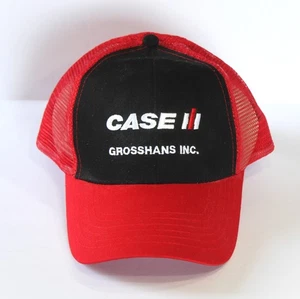 CASE IH Grosshans Inc. Mesh Snapback Trucker Hat ~ New! - Picture 1 of 5