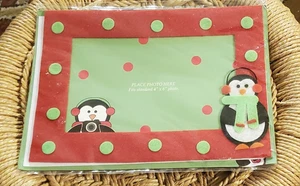 Carta Magic Gruppo Vacanze Natale Foto 4"X6" Biglietto Auguri All'interno~Nuovo - Foto 1 di 2