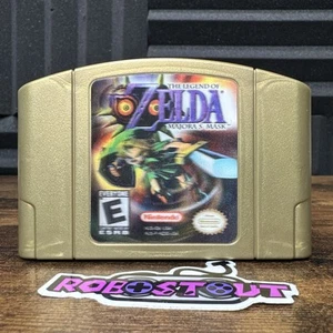 Zelda Majora's Mask [Collector's Edition] - (Nintendo N64) Holographic Gold⭐lesen - Bild 1 von 14