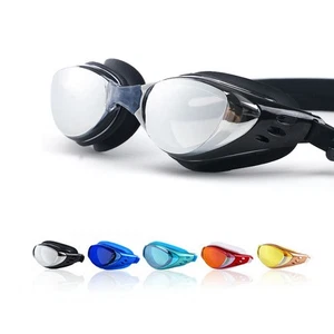 SALE Prescription Myopia Swimming Goggles Anti-fog Quality Glasses -100~-1000 - Picture 1 of 39
