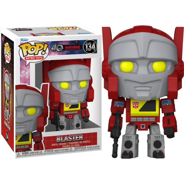 Transformers: G1 Astrotrain Pop! Vinyl #133 Figure  [FUN80984] - Image 1 of 1