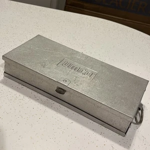 Scatola porta attrezzi in alluminio bifacciale vintage UMCO modello 10 - Foto 1 di 9