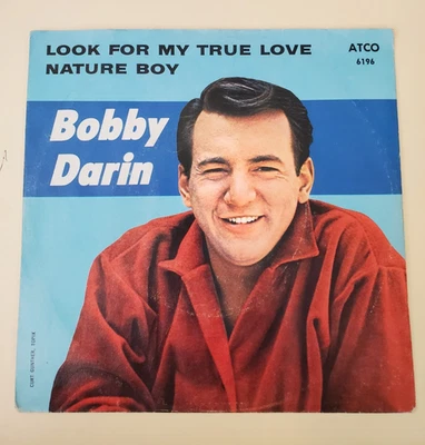 Bobby Darin   NATURE BOY  (ROCK 45/PS) #6196 PLAYS VG++ NO NOISE! Foto 1 de 4