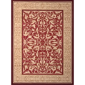 Uniw-809014239501-united Weavers of America Dallas Baroness Rug 8 X 10' Red - Picture 1 of 1