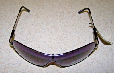 GAFAS DE SOL PARA HOMBRE AXCESS DE CLAIBORNE MARCOS DE PELTRE/ENVOLTURA DE LENTES GRISES #78401 ¡NUEVAS!! Foto 1 de 4