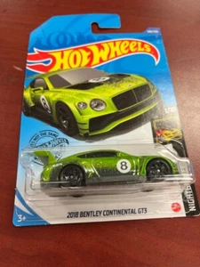 2020 Hot Wheels #246 Nightburnerz 2018 Bentley Continental GT3 1/10 S26 - Picture 1 of 2