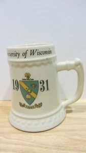 1931 Alpha Gamma Rho University Of Wisconsin Ag Fraternity Ray Vintage Stein Mug - Picture 1 of 7