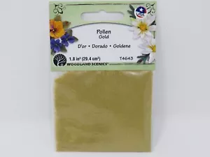Woodland Scenics 4643 Gold Pollen Fine Turf Model Railroad Layout Scenery - Picture 1 of 4