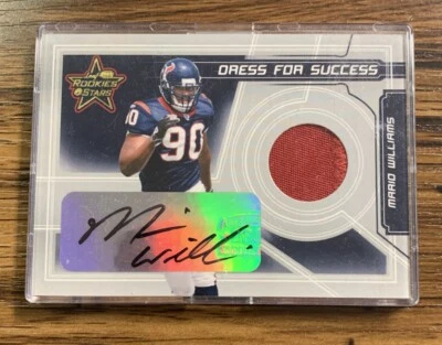 2006 Rookies & Stars DS-14 Dress For Success #2/5 Mario Williams Rookie RPA - Image 1 of 2