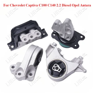 4Pcs Engine Gearbox Mount Kit For Chevrolet Antara captiva C140 2.2L Diesel New- - Picture 1 of 15