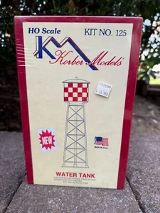 Kit Modelo Tanque de Agua Korber Models 125 Sellado En Caja... Escala HO - Imagen 1 de 4