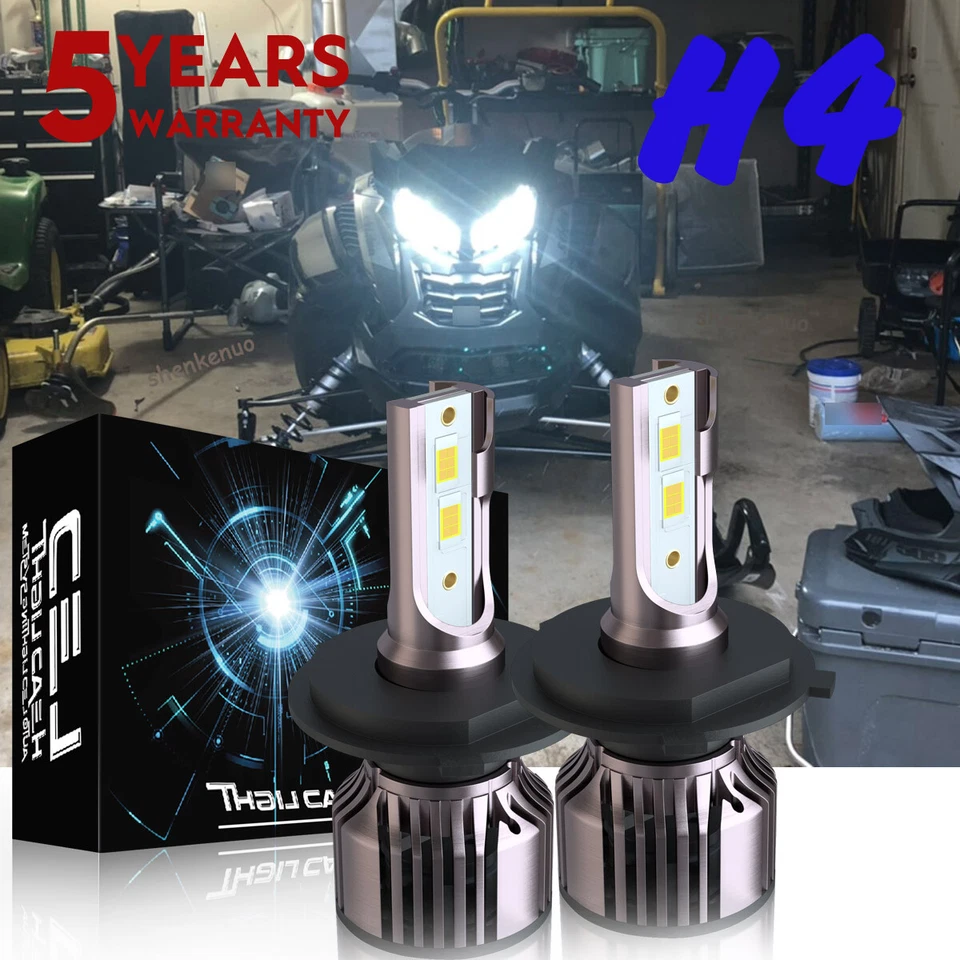 PARA Polaris Ranger 1000 2020-2025 Bombillas LED, Super Brillantes 20000 Lúmenes Foto 1 de 4