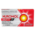 Nuromol 200Mg Strong Pain Relief Tablets Ibuprofen/500Mg Paracetamol 12 Pack