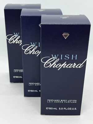 (83,31€/L) Chopard Wish 3 x 150 ml parfümierte Body Lotion Bodylotion BL - Bild 1 von 2