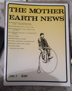 (1970) MOTHER EARTH NEWS MAGAZINE- How to retire, locating and buying #3 (JM21 - Imagen 1 de 2