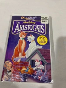 Aristocats-First time on video- Limited Availability VHS NEW UNOPENED - Picture 1 of 3
