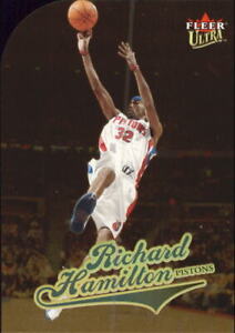 2004-05 Ultra Gold Medallion Pistons Basketball Card #142 Richard Hamilton