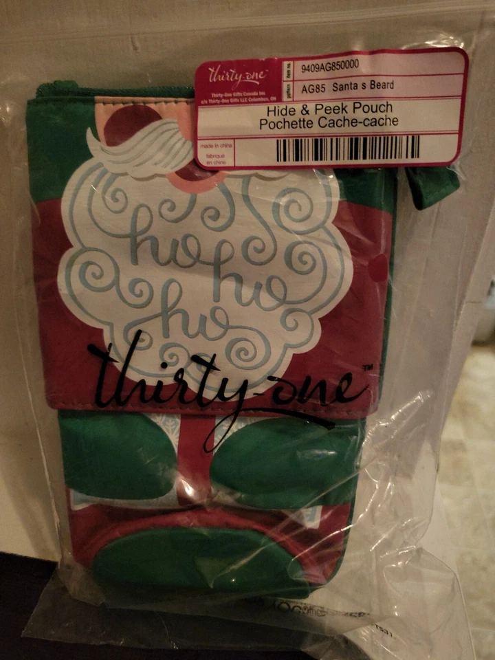 Bolsa Thirty One Hide and Peek na Barba do Papai Noel nova com etiquetas - Imagem 1 de 1