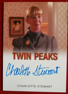 TWIN PEAKS - CHARLOTTE STEWART - Hand Signed Autograph Card - LIMITED EDITION - Picture 1 of 2