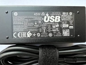 Lot of 15 - Genuine HP Laptop AC Power Adapter L42206-002 L43407-001 USB-C 45W - Picture 1 of 3