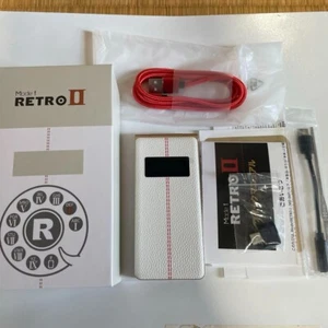 FREETEL MODE1 RETRO II ANDROID FLIP PHONE UNLOCKED White CELL PHONE MD-06PWH NEW - Picture 1 of 8