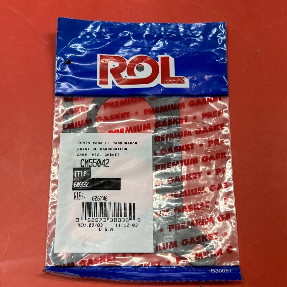 ROL CM55042 MAHLE G26746 Carburetor Mounting Gasket - Image 1 of 4