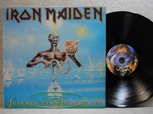 Iron Maiden Seventh Son of A Seventh Son 1988 Korea LP W/Insert EX ~ NM Promo - Imagen 1 de 6