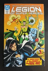 DC Comic Legion Of Super Heroes #26 Sept. 1986 Fatal Five 9.0+ Free Shipping - Zdjęcie 1 z 6