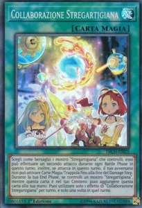 CARTA YU GI OH - COLLABORAZIONE STREGARTIGIANA - INCH-IT022 - HOLO - RARA - Foto 1 di 1