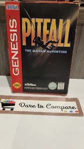 Auténtico Pitfall Mayan Adventure - Cartón CIB (Sega Genesis, 1994) - Probado - Imagen 1 de 14