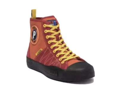 New Sz 8w Polo Sport Ralph Lauren Men's Red Xander High Top Sneaker Climbing - Image 1 of 4