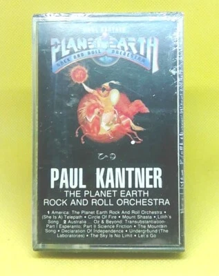 SHRINK SEALED Paul Kantner Planet Earth Rock & Roll Orchestra Cassette AFK1-4320 - Image 1 of 3