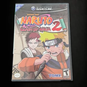 TESTED - Naruto Clash of Ninja 2 - Nintendo Gamecube Video Game & Case - Picture 1 of 4