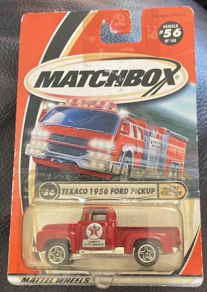 Ford Pickup Texaco 1956 #56 de 100 nuevo mattel car Matchbox Foto 1 de 4