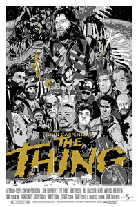 THE THING MONDO POSTER TYLER STOUT JOHN CARPENTER KURT RUSSELL ENNIO MORRICONE - Bild 1 von 1