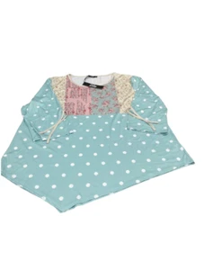 Lily By Firmiana Womens Long Sleeves Multicolor Top Size 4XL - Picture 1 of 3