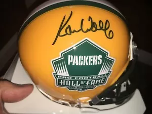 Ron Wolf Hof 15 Green Bay Packers Signed Hall Of Fame Mini Helmet PSA DNA - Picture 1 of 1