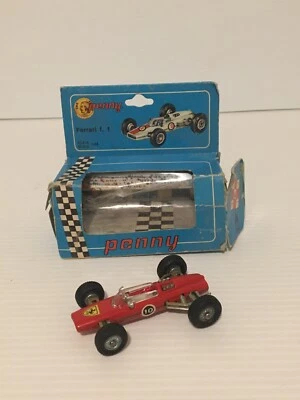 POLITOYS PENNY N.0/4 FERRARI F1 1/66 SCALE MADE IN ITALY - Image 1 of 4