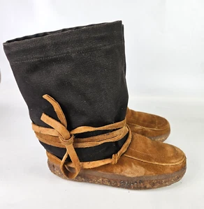 Steger Mukluks Elchleder Winter Schnee Stiefel Damengröße 8 - Bild 1 von 5