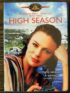 High Season DVD 1987 Jacqueline Bisset James Fox Irene Papas : Very Good - Picture 1 of 2