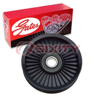 Gates DriveAlign Drive Belt Idler Pulley for 1992-1995 GMC K1500 Suburban uj - Image 1 of 4