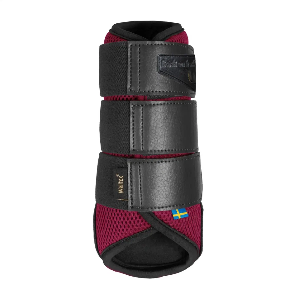 "Airflow" Brush Boots - Weinrot - Bild 1 von 4