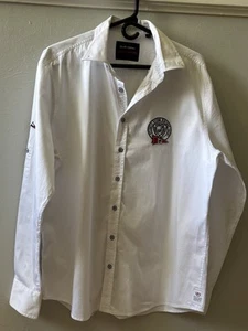 Piere Cardin Yacht Edition Vintage Shirt Long Sleeve White XL 43-44 - Picture 1 of 5