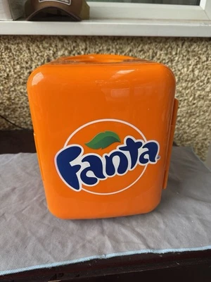 Coca-Cola Fanta 4L Cooler/Warmer 12V DC 110V AC Mini Fridge, Orange - Image 1 of 4