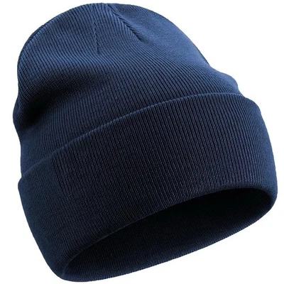 100% Cotton Beanie Hats for Women Men Winter Soft Warm Knit Cuffed Hats - Image 1 of 4