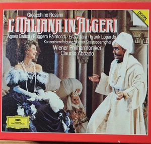 Rossini: L'italiana in Algeri by Claudio Abbado (Deutsche Grammophon 427 331-2) - Bild 1 von 2