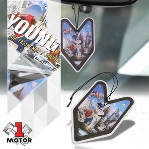 Treefrog Young Leaf Luxury Squash Scent Car/Home Landmarks Hanging Air Freshener - Imagen 1 de 4