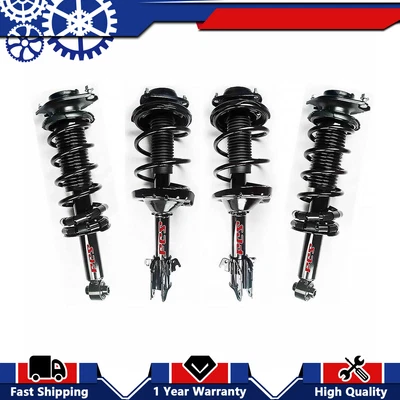 2 Front & 2 Rear Complete Strut Set 4PCS FCS For 2010 2011 2012 Subaru Outback Foto 1 de 4