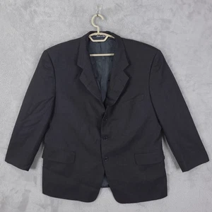 valentino uomo Gray wool Blend 3 button sport coat blazer Mens Size 54 - Picture 1 of 14